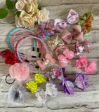 10 Surprise random bundle of hair accessories