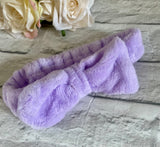 Surprise Face wash and make up bow headbands pick at random