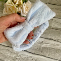 Surprise Face wash and make up bow headbands pick at random