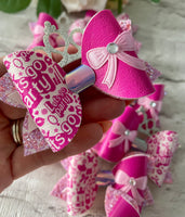 Barbie hair bows