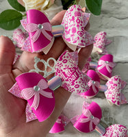 Barbie hair bows