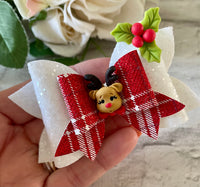 Reindeer hair bow