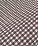 School gingham headbands