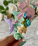 mermaid birthday crown