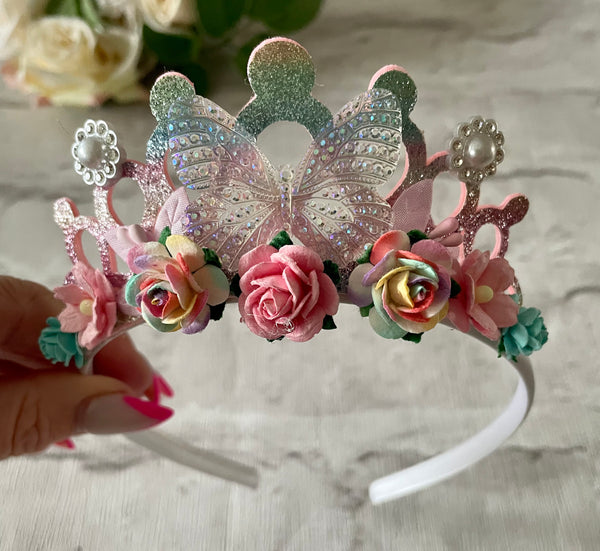 Butterfly tiara