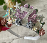 Mermaid birthday crown