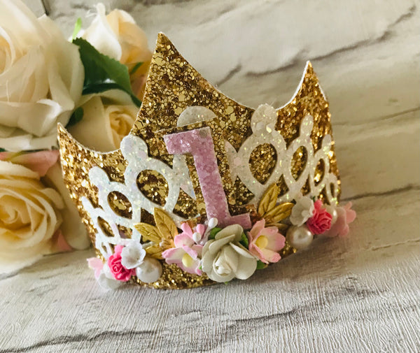 Birthday tiara for best sale baby