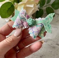 mermaid hair bows